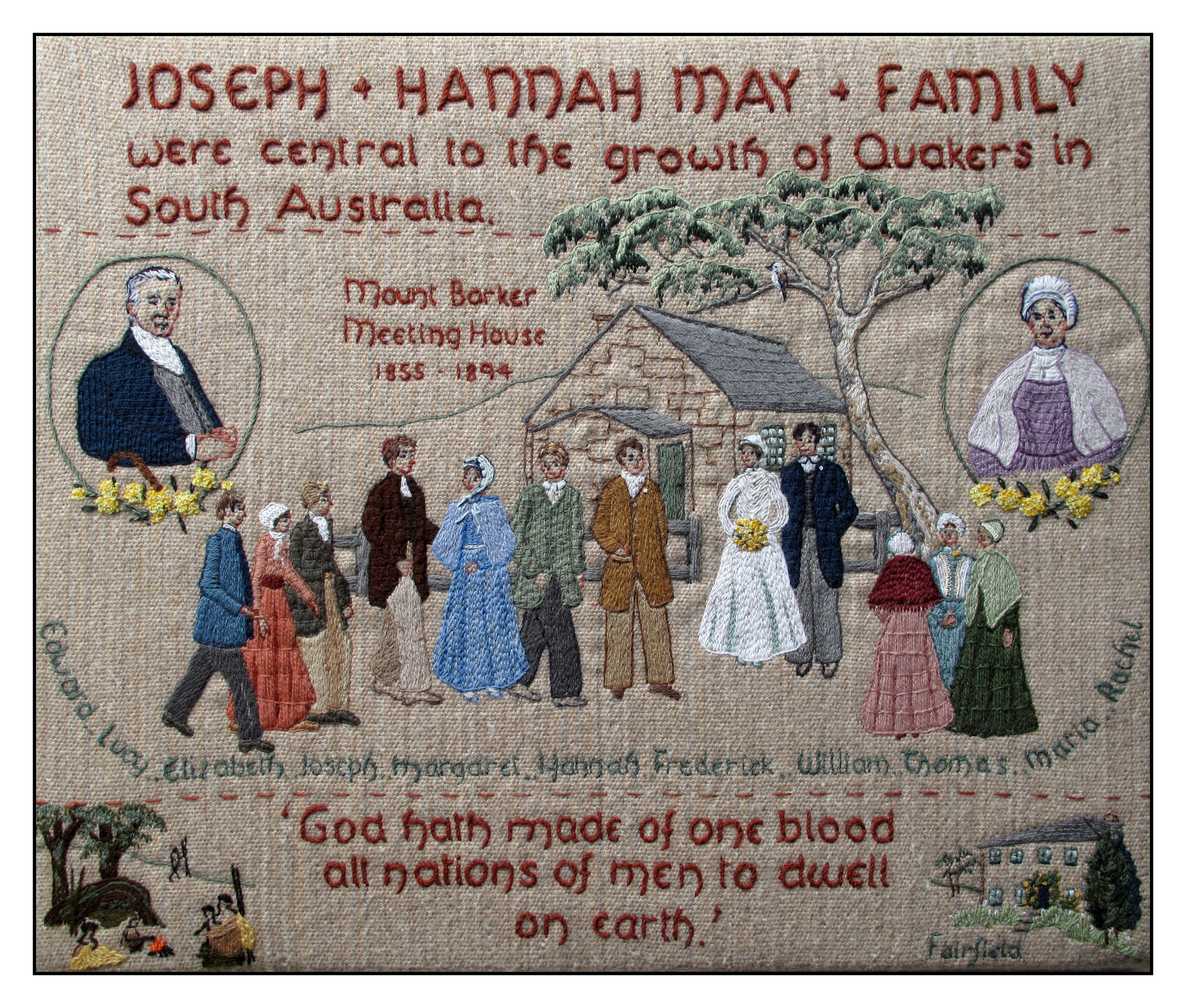 Joseph and Hannah May family