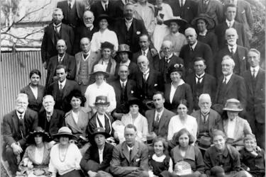 Photo of people at General Meeting, September 1921, Adelaide South Australia